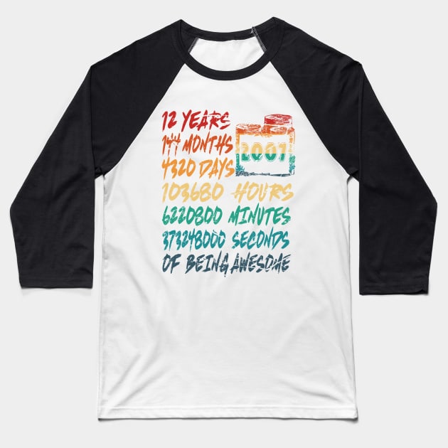 12 years of being awesome Baseball T-Shirt by joyTrends